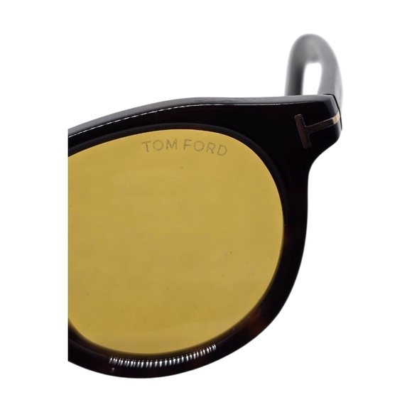 Tom Ford Black Sunglasses with Gold Lenses - Picture 3 of 6